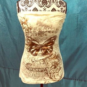 Strapless Bandeau Top